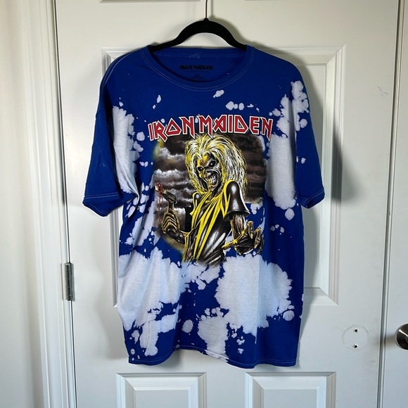 Iron Maiden Other - NWOT Iron Maiden Tie Dye T-Shirt Size Small